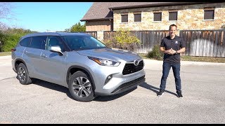 Is the ALL NEW 2020 Toyota Highlander XLE the PERFECT 3row SUV [upl. by Shermy]