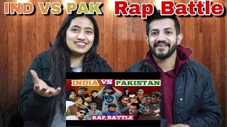 INDIA vs Pakistan  Rap Battle  Best Rapper Reaction [upl. by Lunn6]