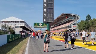 Visité el Circuit de Barcelona Catalunya en Montmeló  Formula 1  Gran Premio de España [upl. by Tebasile]