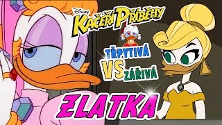 Zářivá Zlatka ✨ 1987 VS 2018  Kačeří příběhy CZECH Goldie OGilt  DuckTales [upl. by Ebag]