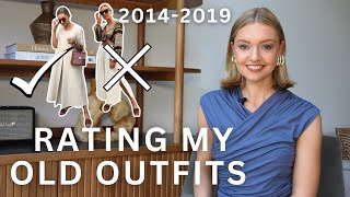 MY PERSONAL STYLE JOURNEY  ASSESSING MY OUTFITS FROM THE PAST DECADE [upl. by Amelus]