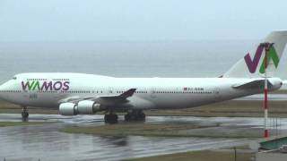 Wamos Air ECKSM at St Denis de la Reunion RUN [upl. by Seroka155]