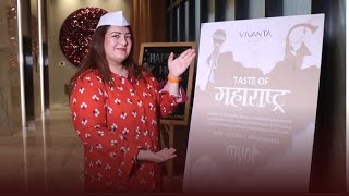 Maharashtrian Food Festival at Taj VivantaTurbheNaviMumbaiyoutube maharashtrianfood foodvlog [upl. by Suirrad]