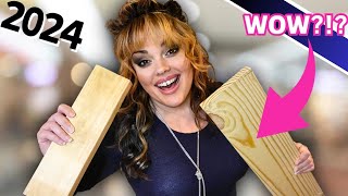 👉 4 INCREDIBLE DIY Crafts using wood ● High end DIY wood crafts [upl. by Airetal520]