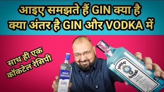 GIN kya hai  Difference in GIN amp Vodka nilgirikashyap gin vodka cocktail [upl. by Athalie]