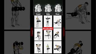 quotStrong shoulders strong frame ShoulderWorkout FitnessGoals StrengthTrainingquot [upl. by Cai881]