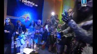 LORDI Eurovision 2006 Voting All the 12 Points Epic Win [upl. by Solana]