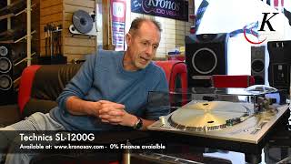 Kronos AV Review Diaries Technics SL1200G Review [upl. by Ived43]