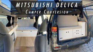 Mitsubishi Delica Van Camper Conversion [upl. by Aylsworth31]