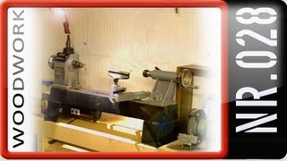 Maschinenbett neu lackieren Drechselbank Wood lathe [upl. by Diandra451]