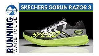 Skechers GOrun Razor 3 First Look Review [upl. by Labina]