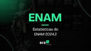 Estudar lei seca para o ENAM  Estatísticas do ENAM 20242 [upl. by Hadleigh]