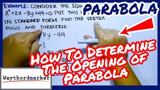 Parabola Hanapin ang Vertex Focus and Directrix given ang General Equation Step by step Solution [upl. by Quince644]