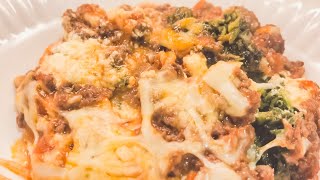 Lazy Lasagna  Keto Friendly  Low Carb  THM S Meal [upl. by Avid608]