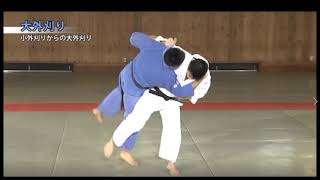 Kosei Inoue  O soto gari judo [upl. by Dadinirt]