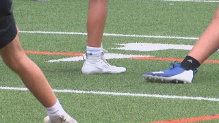 ETSU football prepares for first scrimmage of the fall camp [upl. by Heady126]