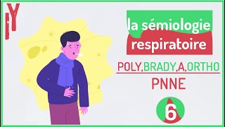 EPISODE6 sémiologie respiratoire la polypnée la bradypnée lorthopnée apnée tirage cornage [upl. by Veats]