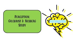 AQA GCSE Psychology  Gilchrist and Nesberg Key Study [upl. by Gine]