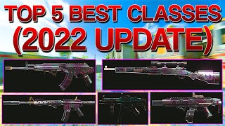 TOP 5 BEST OVERPOWERED CLASS SETUP in MODERN WARFARE Best Class Setup CoD MW [upl. by Nnahgaem]