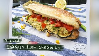 The Best Chickpea Tuna Sandwichvegan jimmy neutron [upl. by Halak]