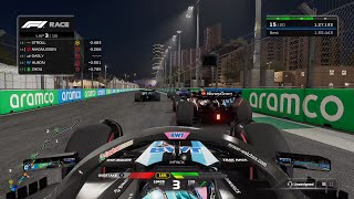 F1 24  Jeddah  Alpine A524  Gasly  DNF [upl. by Beard]