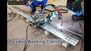 Flexible Welding Carriage  Linear Welding Carriage  Welding with Oscilation [upl. by Eiramaliehs602]