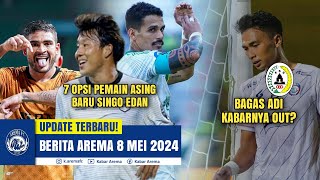 WADUH Bagas Adi Kabarnya Out 7 Pilihan Pemain Asing untuk Arema FC Musim Depan [upl. by Meggy690]