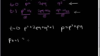 Average excess of fitness part 3 allele frequency changes [upl. by Etnovad304]