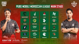 PUBG MOBILE MOROCCAN LEAGUE  PMML  MAIN STAGE  WEEK 03  DAY 03 [upl. by Akienat]