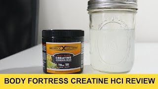 Body Fortress Creatine HCl Review [upl. by Eneg210]