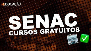 Cursos Gratuitos SENAC → Como Fazer Cursos Grátis pelo SENAC PSG  MaisEdu [upl. by Sergo]