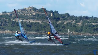 WINDSURF LA NAUTIQUE LEUCATE LE PARC LE 10112024 FRANCE GOPRO [upl. by Moyra]