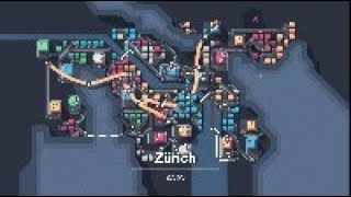 Mini Motorways  Zurich  New High Score  2353 [upl. by Yrred555]