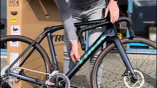 Unboxing Gen4 Trek Domane SL6 at Wheelworx Bike Store Dublin [upl. by Bik343]