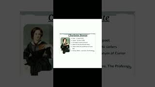 Charlotte Bronte [upl. by Hunt]