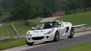 2010 Lotus Elise SC  Feel The Speed  CAR and DRIVER [upl. by Yanahs42]