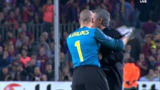 Mourinho Epic Celebration  Barcelona Vs Inter 28042010 [upl. by Glinys]