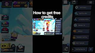 Free creditsnot scam shorts short shortvideos viralvideo supercell gaming brawlstars idk [upl. by Seabrooke84]