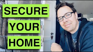 Stay safe How to Install a Security Plate for your home door lock [upl. by Tarrah774]