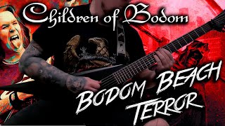 CHILDREN OF BODOM  Bodom Beach Terror  GUITAR COVER   TABS [upl. by Hekking]