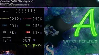 OOPARTS Antikythera 9044  osu mania 4K [upl. by Irelav525]