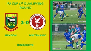 HENDON 30 WHITEHAWK  FAC1Q Highlights 31 August 2024 [upl. by Eibbed]