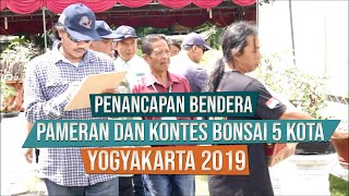 Proses Penancapan Bendera di Pameran 5 Kota Yogyakarta [upl. by Jez]