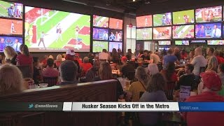 Husker Season Kicks Off In The Metro [upl. by Balcke]