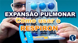 EXPANSÃO PULMONAR  Como usar o RESPIRON  EXERCÍCIO 01 [upl. by Ellednahc]