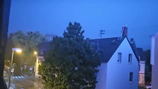 EXPLORE a thunderstorm over Beertown Germany [upl. by Inesita439]