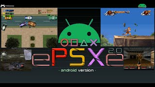 PlayStation X and PlayStation One Emulator for Android  ePSXe for Android [upl. by Atinaj]