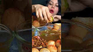 SPICY PANI PURI EATING CHALLENGEGOLGAPPA ASMR PUCHKA MUKBANGshortvideo viral shorts indianfood [upl. by Casta297]