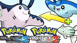 Pokemon Black 2 amp White 2  How to evolve Mantyke into Mantine [upl. by Katrine573]