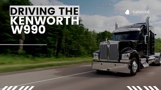 Driving the Kenworth w990 in New Brunswick [upl. by Corbet571]